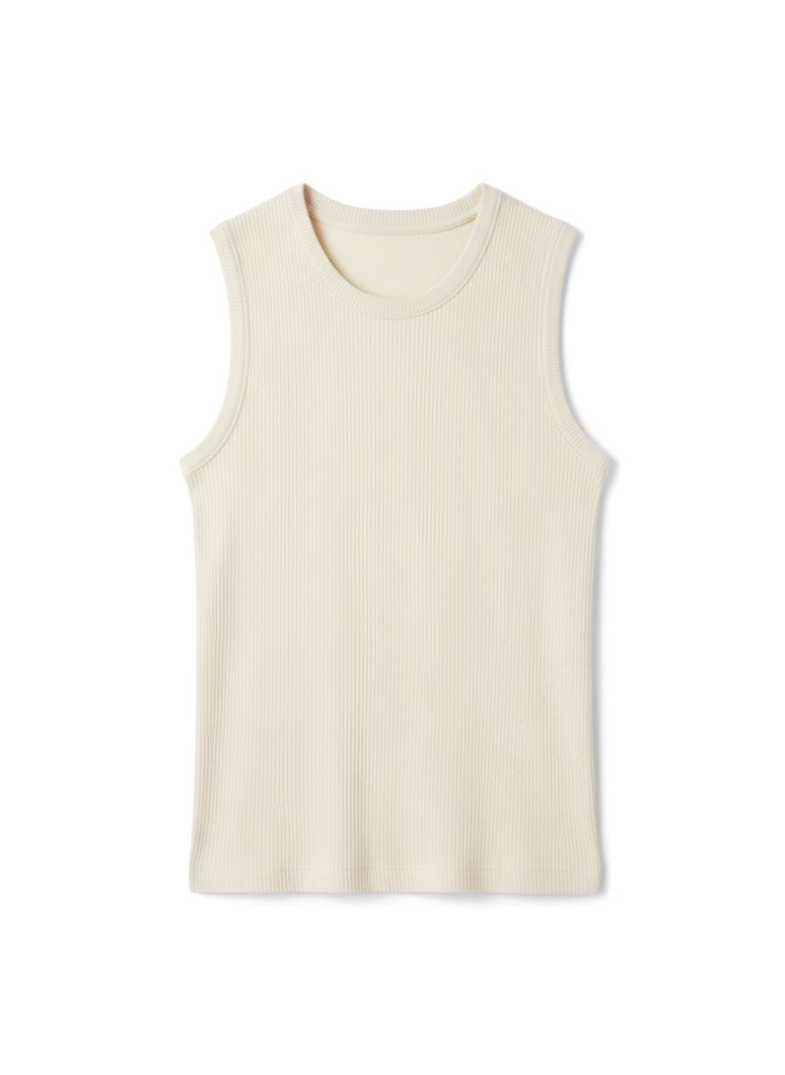 Fine Ribbed Athletic Vest